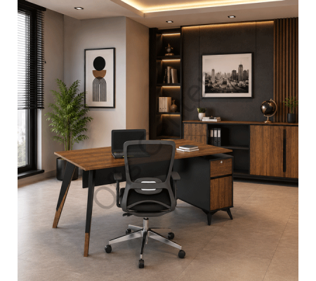 Trend Ofis ve Büro Çalışma Masası 135 cm